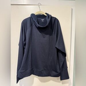 Old Navy Active Cozecore Go-Dry Blue Turtleneck Sweater - Size 3X